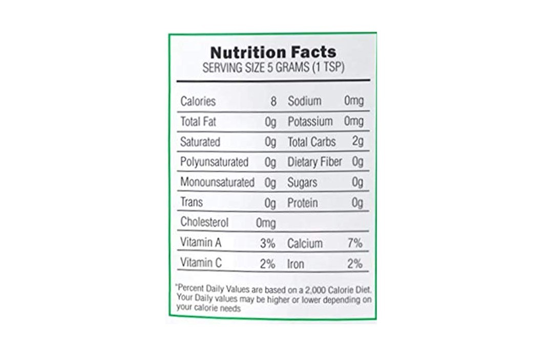 Nature's Gift Mint Leaves Powder    Pack  100 grams